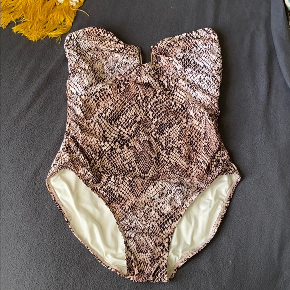 EUC - Calvin Klein Python / Snake Print One Piece